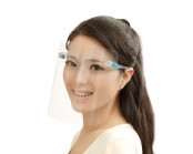 Face Shield with Glasses